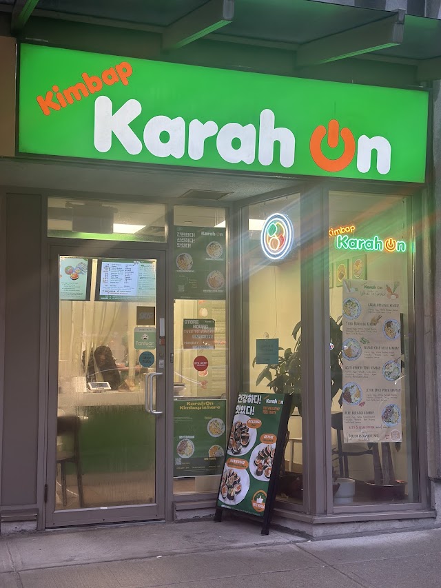 Kimbap KarahOn on BTS Boulevard, Yonge St, North York