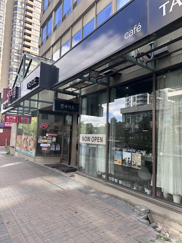 Cafe Inside on BTS Boulevard, Yonge St, North York