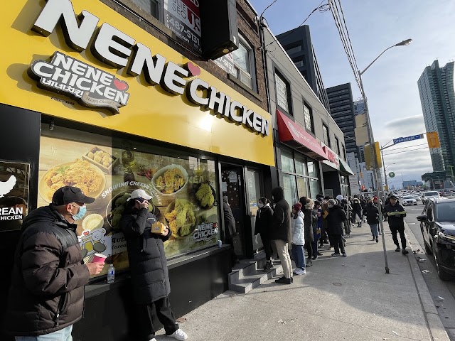 NeNe Chicken on BTS Boulevard, Yonge St, North York
